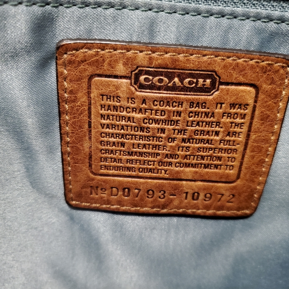 Vintage Coach Studded Chelsea Abbey bag